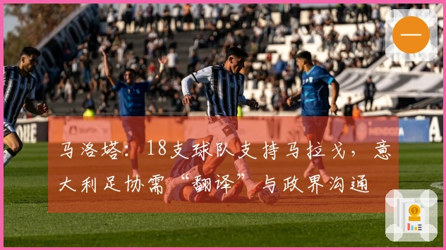 马洛塔：18支球队支持马拉戈，意大利足协需“翻译”与政界沟通